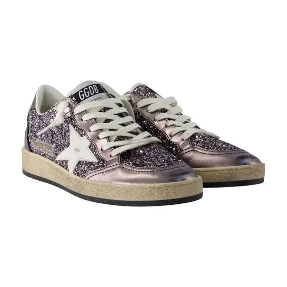 Ballstar Sneakers - Golden Goose Deluxe Brand - Synthetic - Purple - Picture 2 of 2